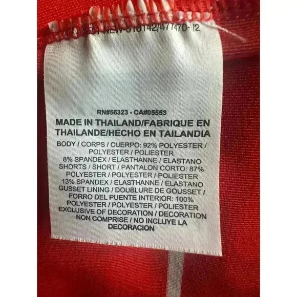 Nike Golf Dri-Fit Skort Orange/White Stripes Women’s L - Picture 7 of 9